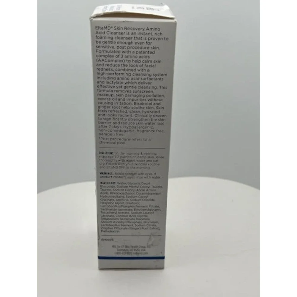 EltaMD Skin Recovery Amino Acid Foaming‎ Cleanser NEW Exp 05/27